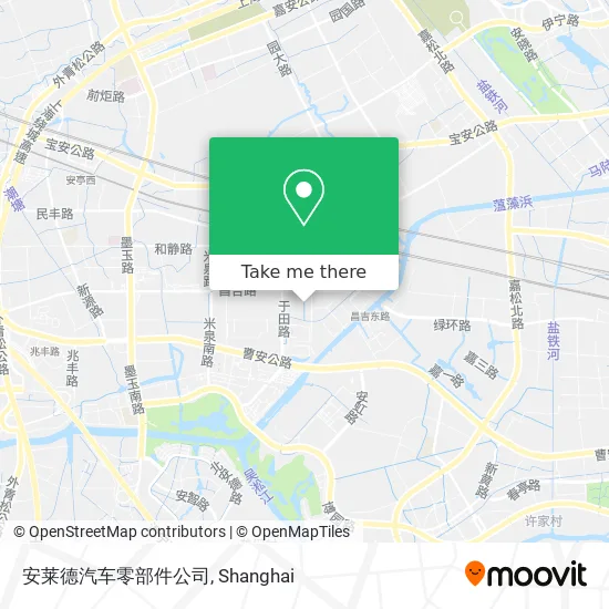 安莱德汽车零部件公司 map