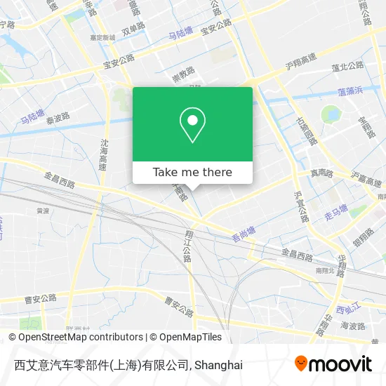 西艾意汽车零部件(上海)有限公司 map