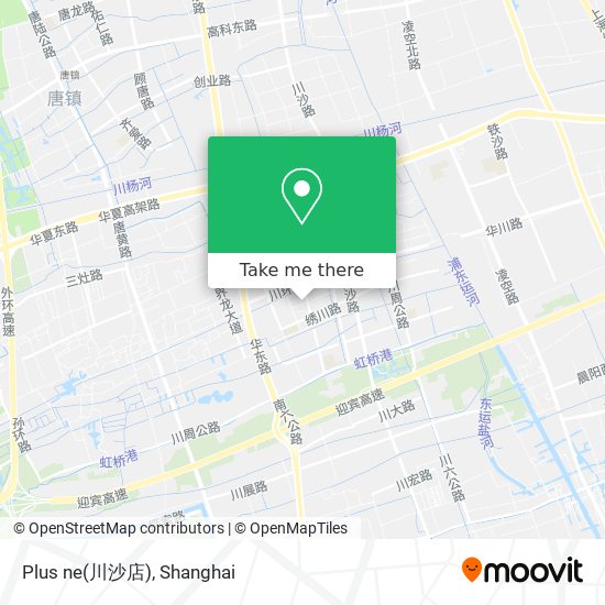 Plus  ne(川沙店) map