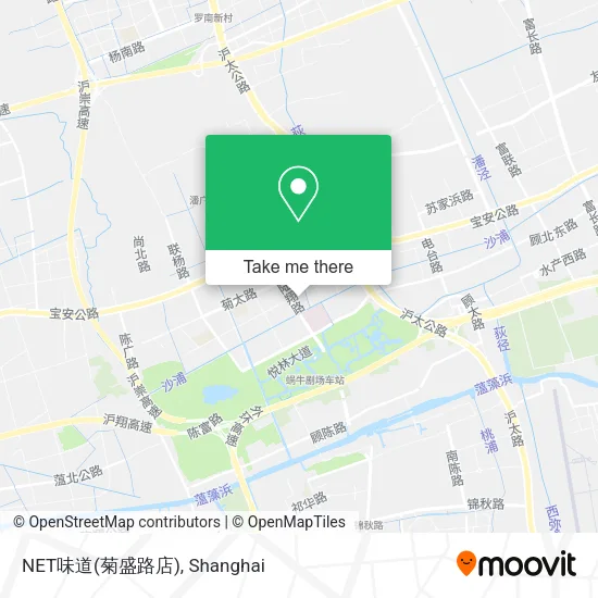 NET味道(菊盛路店) map