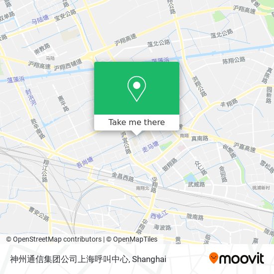 神州通信集团公司上海呼叫中心 map