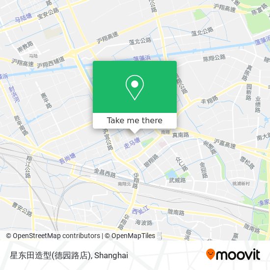 星东田造型(德园路店) map