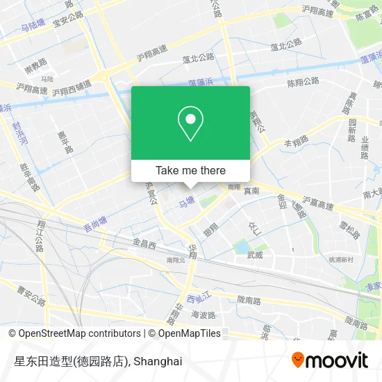 星东田造型(德园路店) map