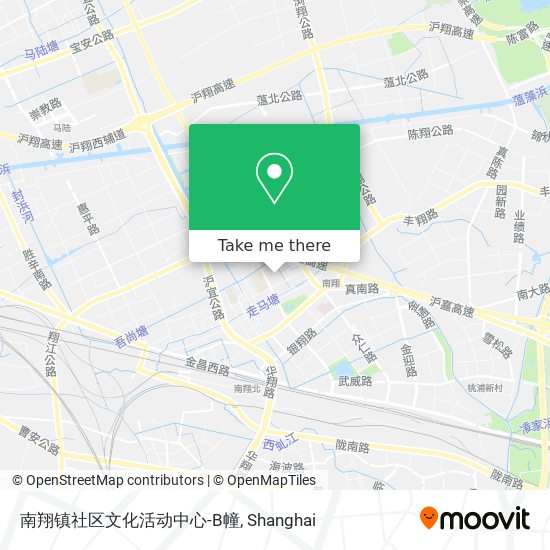 南翔镇社区文化活动中心-B幢 map