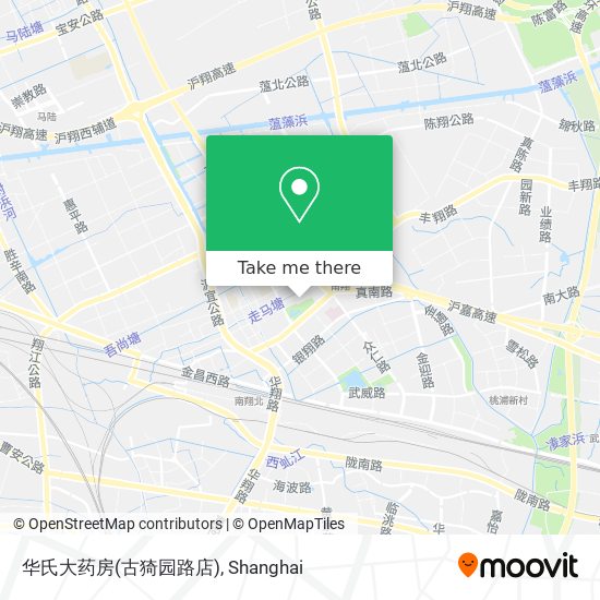 华氏大药房(古猗园路店) map