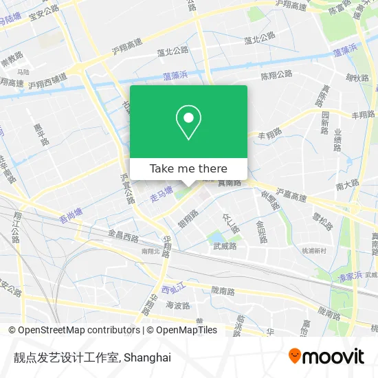 靓点发艺设计工作室 map