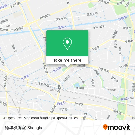 德华棋牌室 map