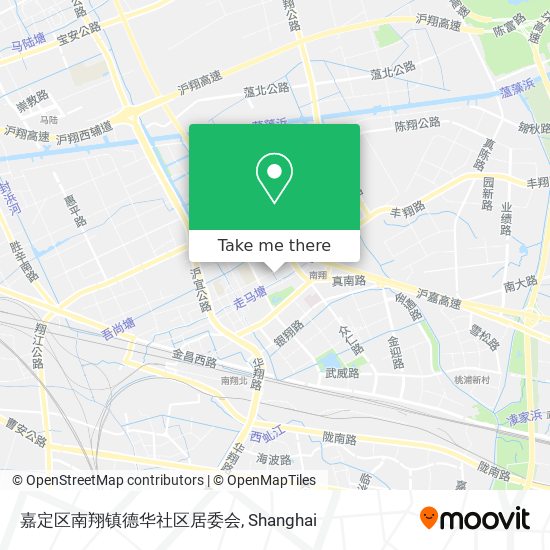 嘉定区南翔镇德华社区居委会 map