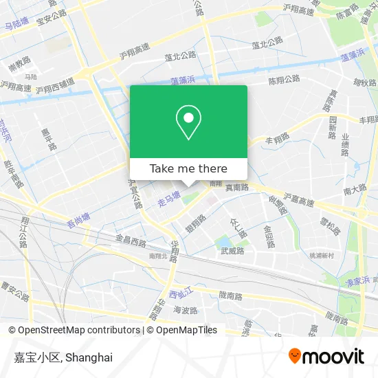 嘉宝小区 map