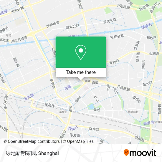 绿地新翔家园 map