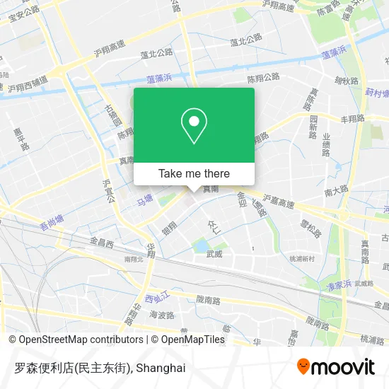 罗森便利店(民主东街) map