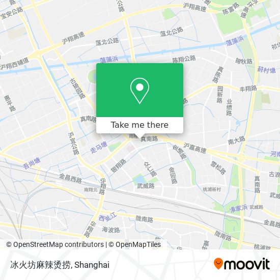 冰火坊麻辣烫捞 map