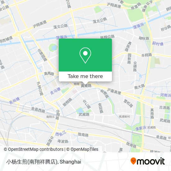 小杨生煎(南翔祥腾店) map