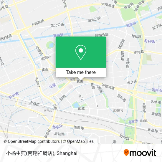 小杨生煎(南翔祥腾店) map