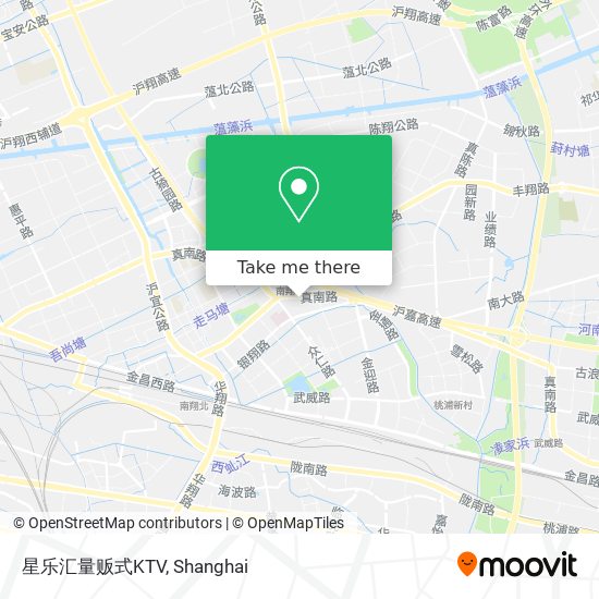 星乐汇量贩式KTV map