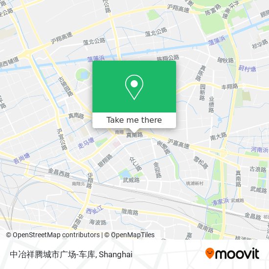 中冶祥腾城市广场-车库 map