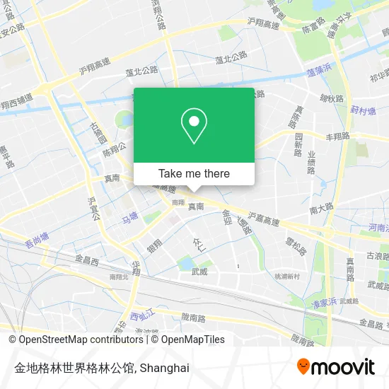 金地格林世界格林公馆 map