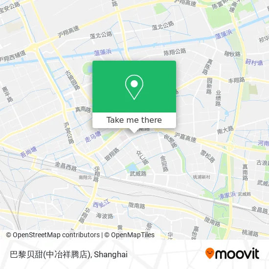 巴黎贝甜(中冶祥腾店) map