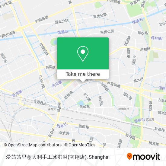 爱茜茜里意大利手工冰淇淋(南翔店) map