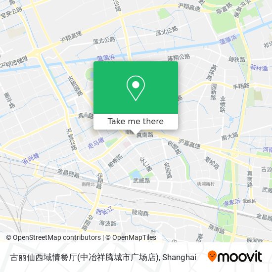 古丽仙西域情餐厅(中冶祥腾城市广场店) map