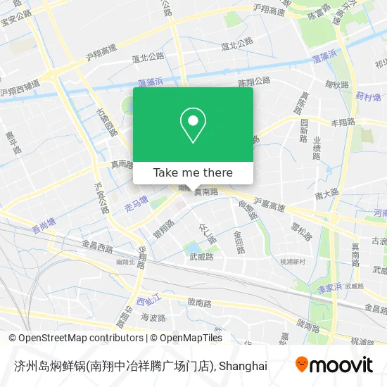 济州岛焖鲜锅(南翔中冶祥腾广场门店) map