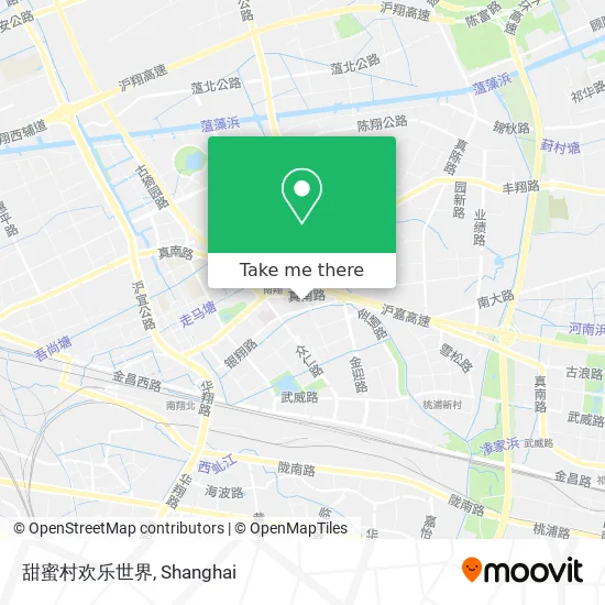 甜蜜村欢乐世界 map