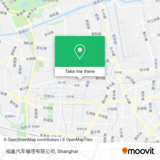 福鑫汽车修理有限公司 map