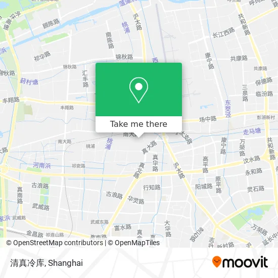 清真冷库 map