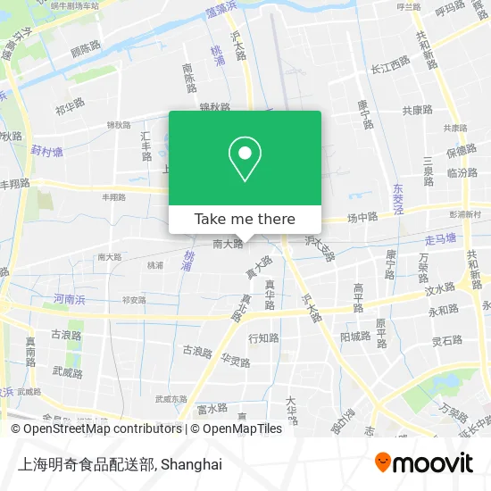 上海明奇食品配送部 map