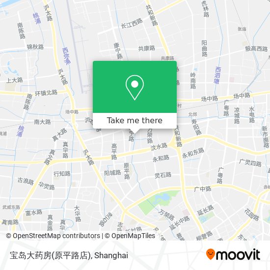 宝岛大药房(原平路店) map