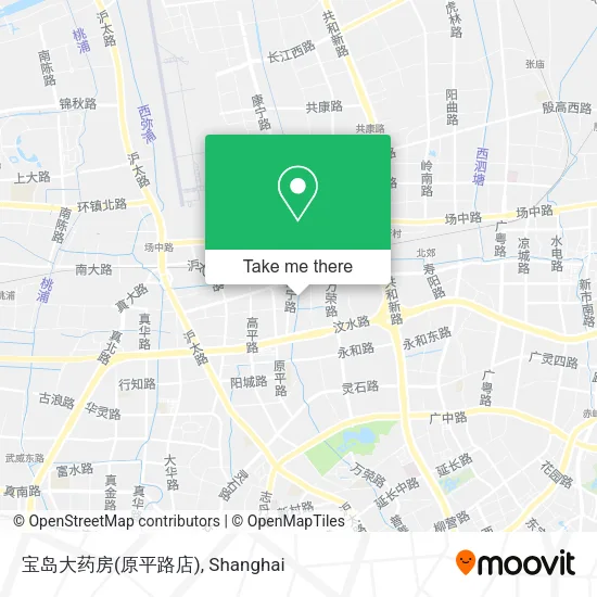 宝岛大药房(原平路店) map