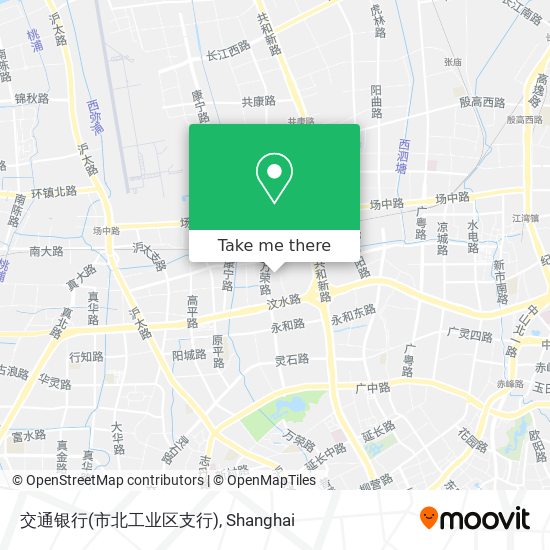交通银行(市北工业区支行) map