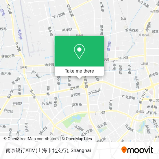 南京银行ATM(上海市北支行) map