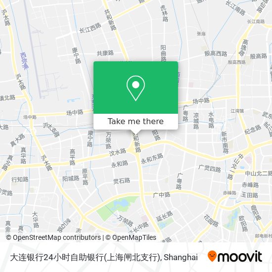 大连银行24小时自助银行(上海闸北支行) map