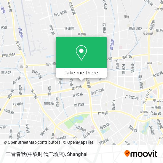 三晋春秋(中铁时代广场店) map