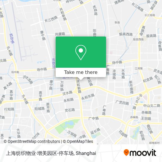 上海纺织物业·增美园区-停车场 map