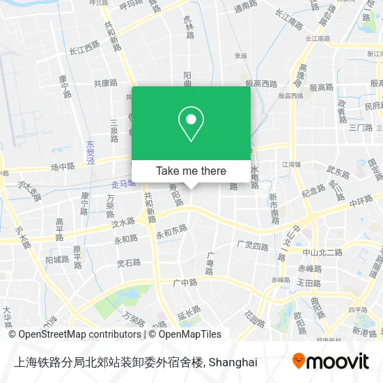 上海铁路分局北郊站装卸委外宿舍楼 map