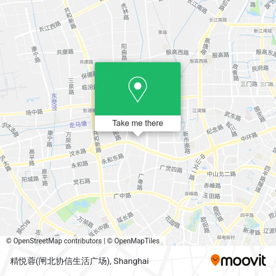 精悦蓉(闸北协信生活广场) map