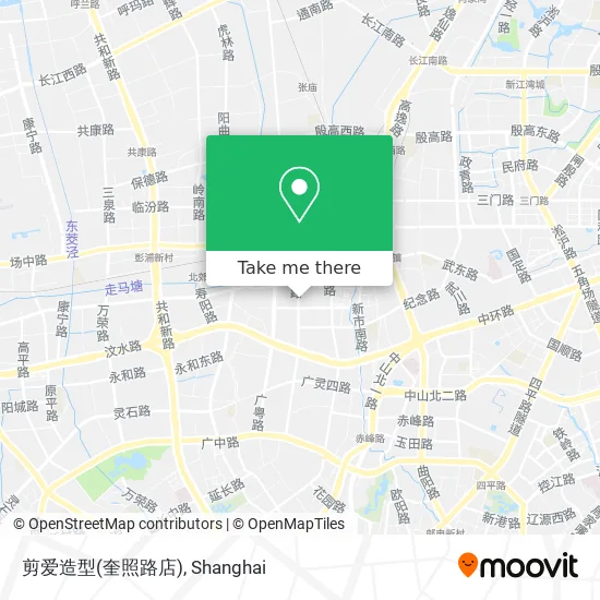 剪爱造型(奎照路店) map