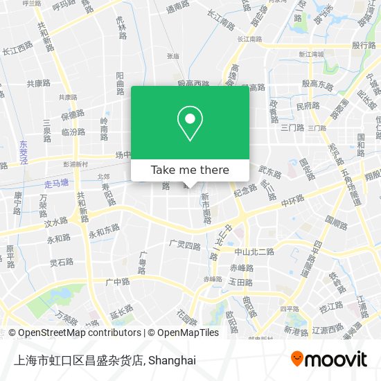 上海市虹口区昌盛杂货店 map