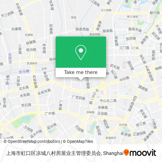 上海市虹口区凉城八村房屋业主管理委员会 map