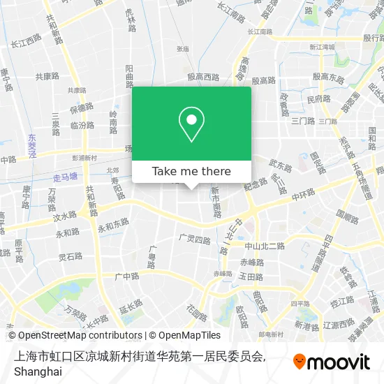 上海市虹口区凉城新村街道华苑第一居民委员会 map