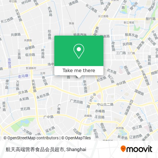 航天高端营养食品会员超市 map