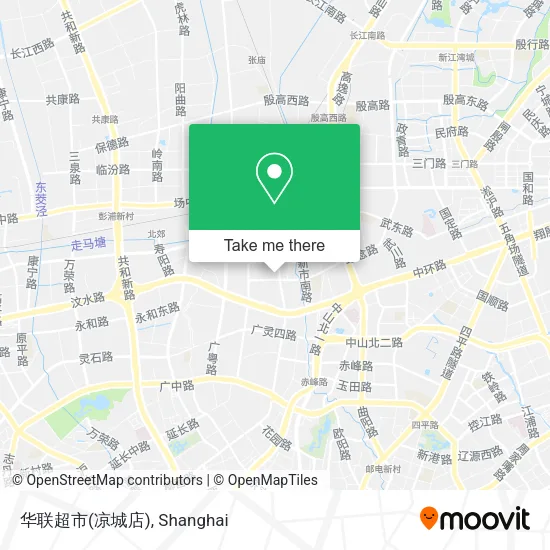 华联超市(凉城店) map