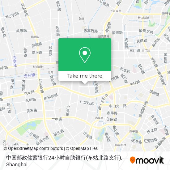 中国邮政储蓄银行24小时自助银行(车站北路支行) map