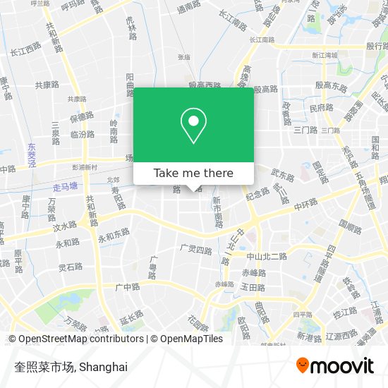 奎照菜市场 map