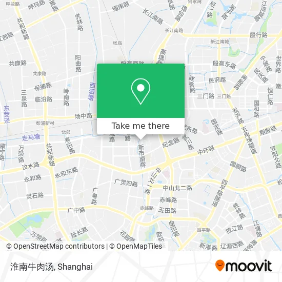 淮南牛肉汤 map
