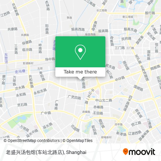 老盛兴汤包馆(车站北路店) map