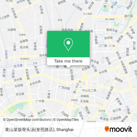 黄山菜饭骨头汤(奎照路店) map