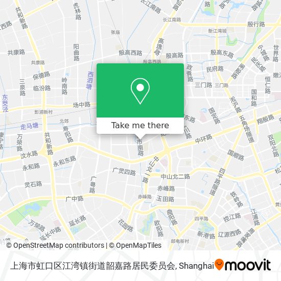 上海市虹口区江湾镇街道韶嘉路居民委员会 map